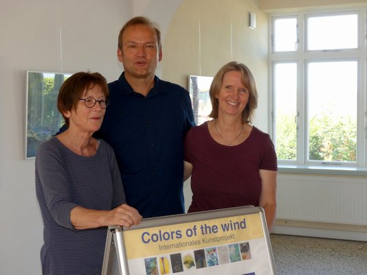 von li: Christa Heller, Olaf Matzen und Astrid Krömer