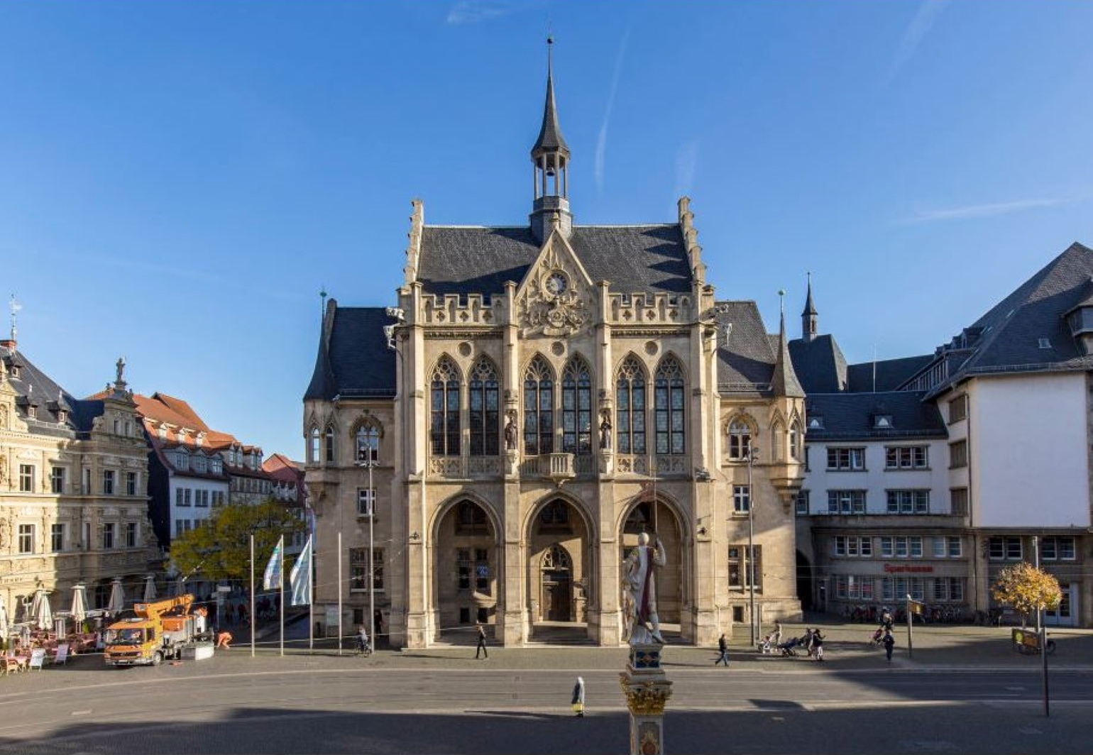 04 das Erfurter Rathaus am Fischmarkt