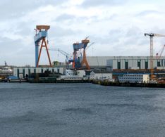 09 Blick zur Werft German Naval Yards