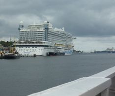 09 Start mit dem Fördedampfer im Kieler Hafen
