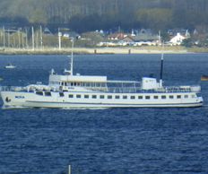 09 es ist MS Baltica aus Warnemünde, schon mitgefahren