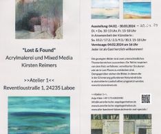 11 z.Zt. läuft die Ausstellung von Kirsten Reimers - Lost & Found