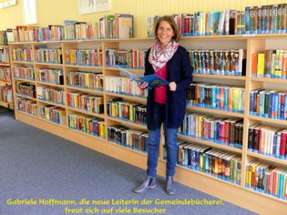 die Gemeindebücherei ist wieder geöffnet ab Mai