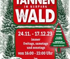 13 Plakat Tannenwald mit Weihnachtsbaum-Verkauf