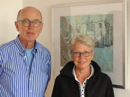 Das Künstlerehepaar David und Anne-Kathrein Erban zeigen ihre Werke im FFH