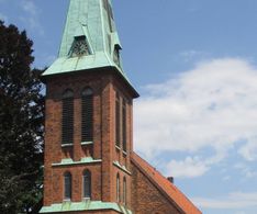 16 die St. Paulus Kirche in Buchholz, erbaut 1892