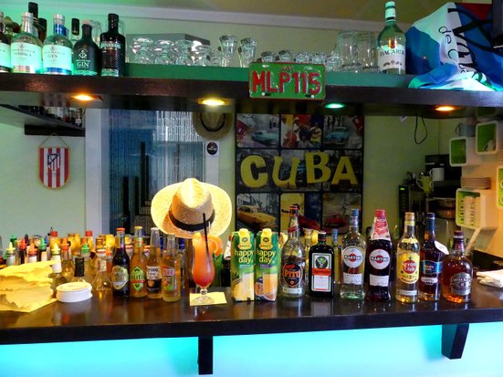 Blick in die Cubana-Bar