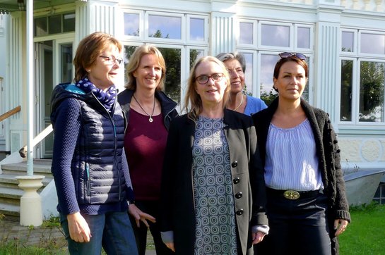 das FFH Team Christa Heller, Astrid Krömer, Karin Nickenig, Gabriela Lüberck und Kerstin Meyer