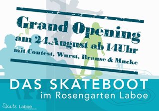 am Samstag wird die neue Skatebahn im Rosengarten eröffnet