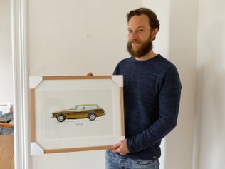 Tobias Pahlke zeigt im OG Oldtimer-Fahrzeuge