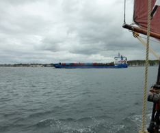 50 Containerschiff Myrte nach Tornio in Finnland