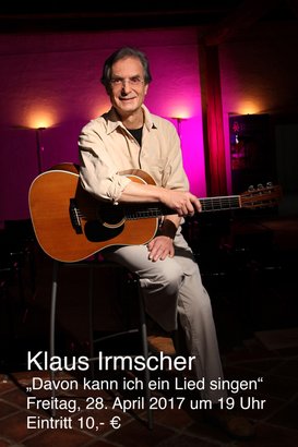 Klaus Irmscher tritt im FFH auf