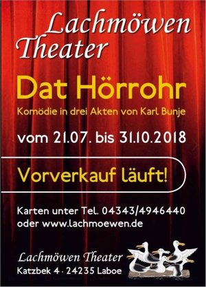 Plakat Lachmöwen-Theater