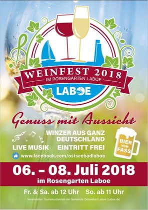 Plakat Weinfest 2018