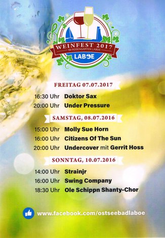 Musikprogramm Weinfest