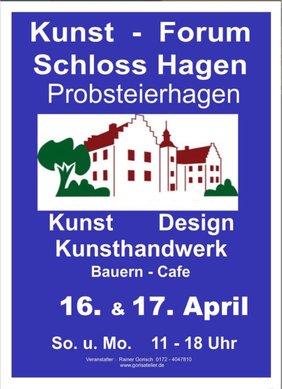 Plakat Schloss Hagen